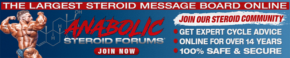The largest steriod message board online - Anabolic Steroid Forum - Join our community - get expoert advice - going over 14 years - 100% safe & secure