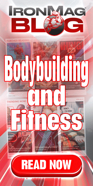 IronMagBlog - Bodybuilding and fitness - New articles posted daily - read now.
